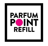 Scented perfume point refill product displayed on white background.